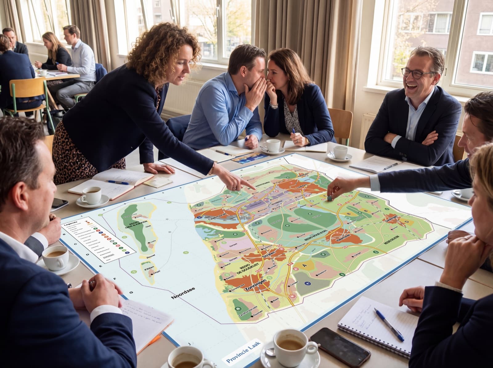 Het Brede Welvaartspel: Provincie Laak: spelsessie