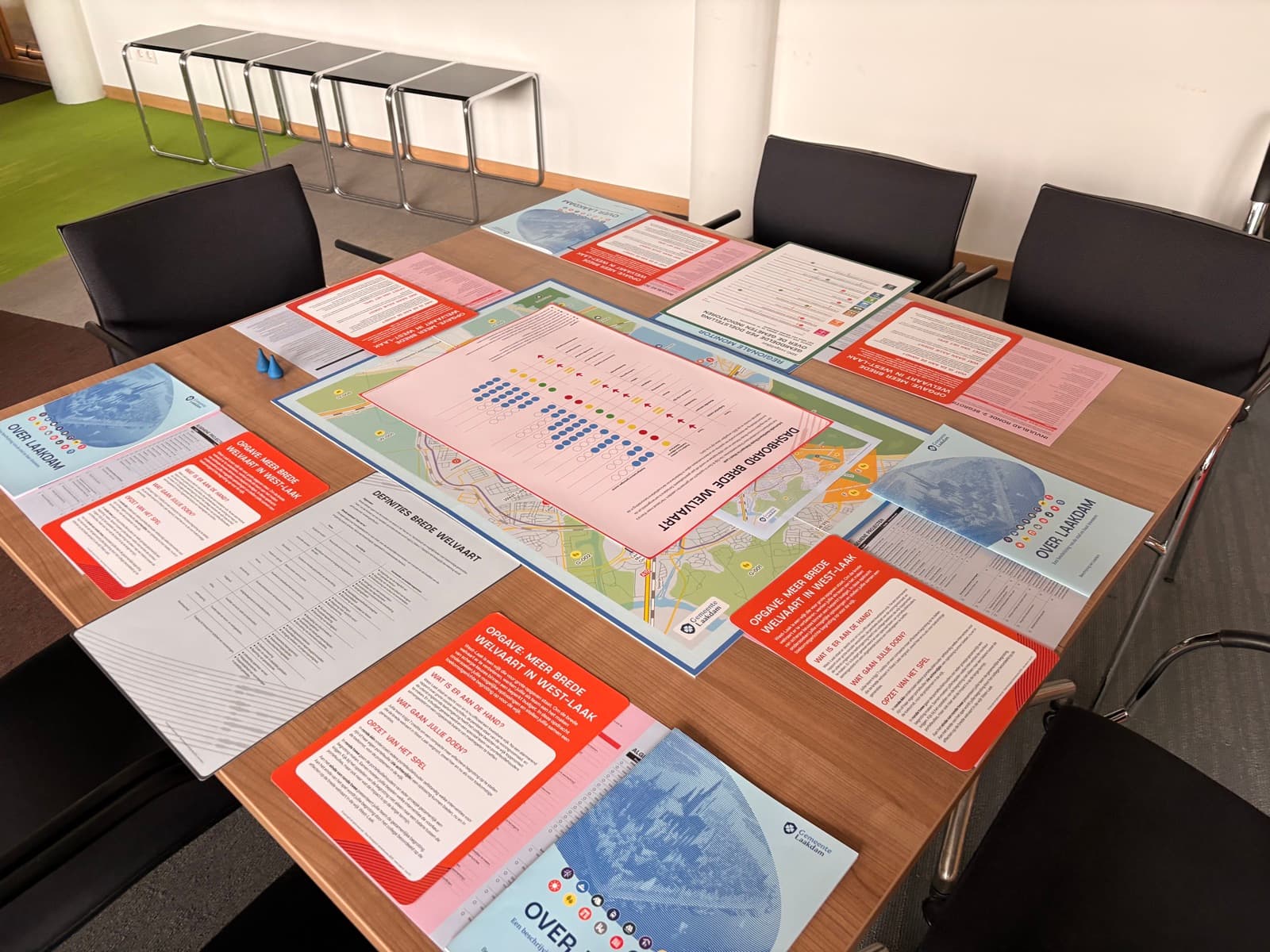 Wijkspel: West-Laak in de knel: spelsessie