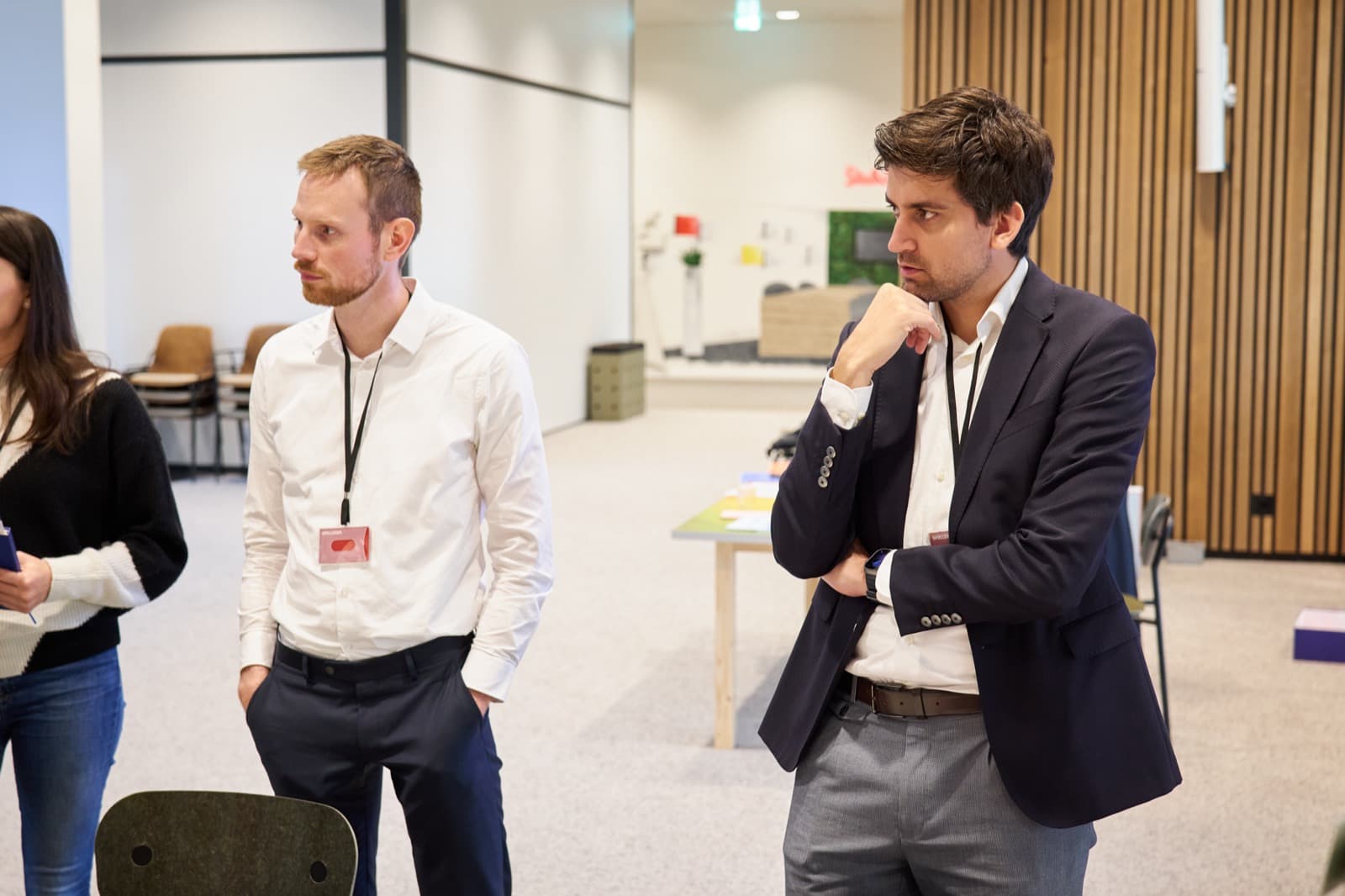 Yme van Waai tijdens een serious-game-sessie
